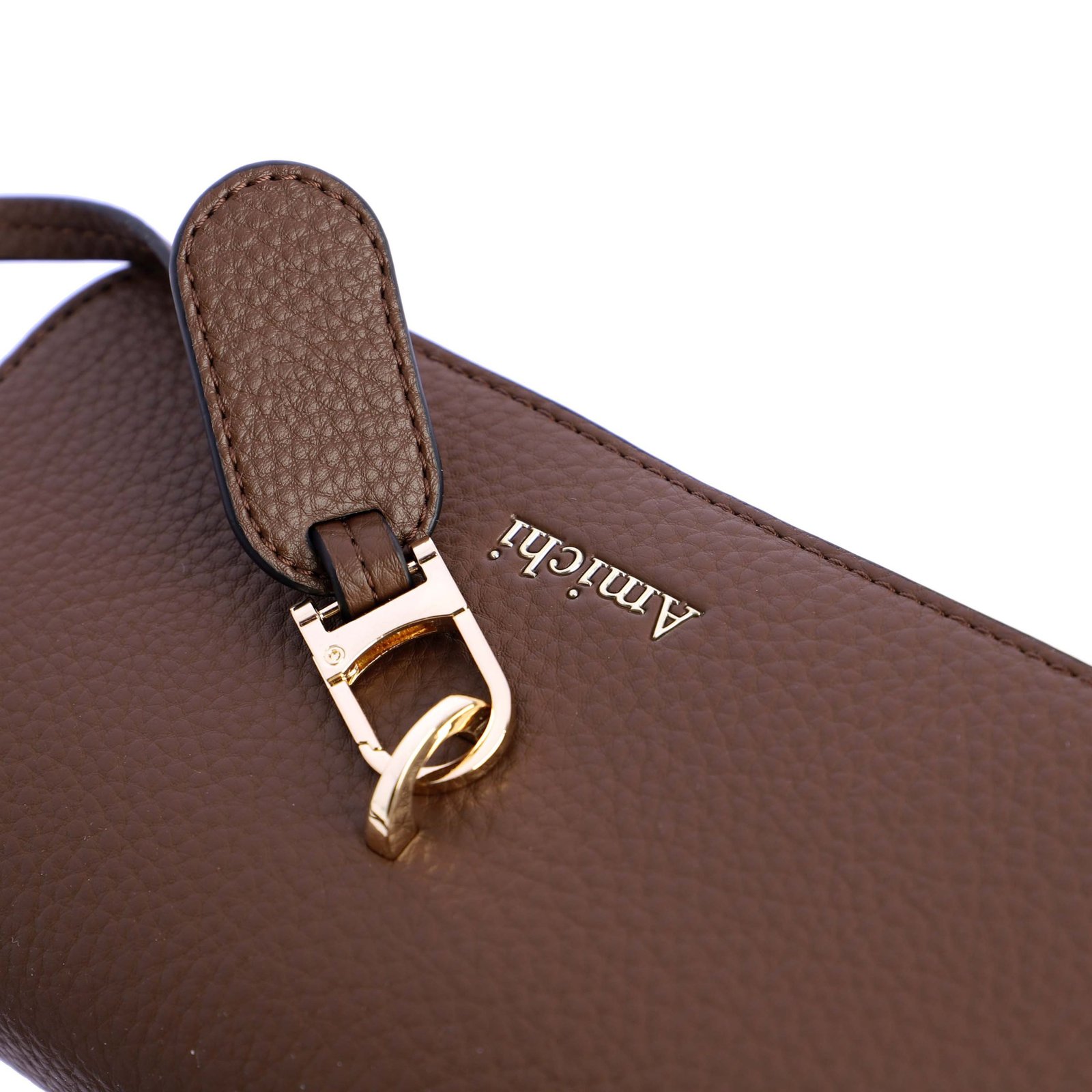 Bolso bandolera Amichi Brenda · Marrón