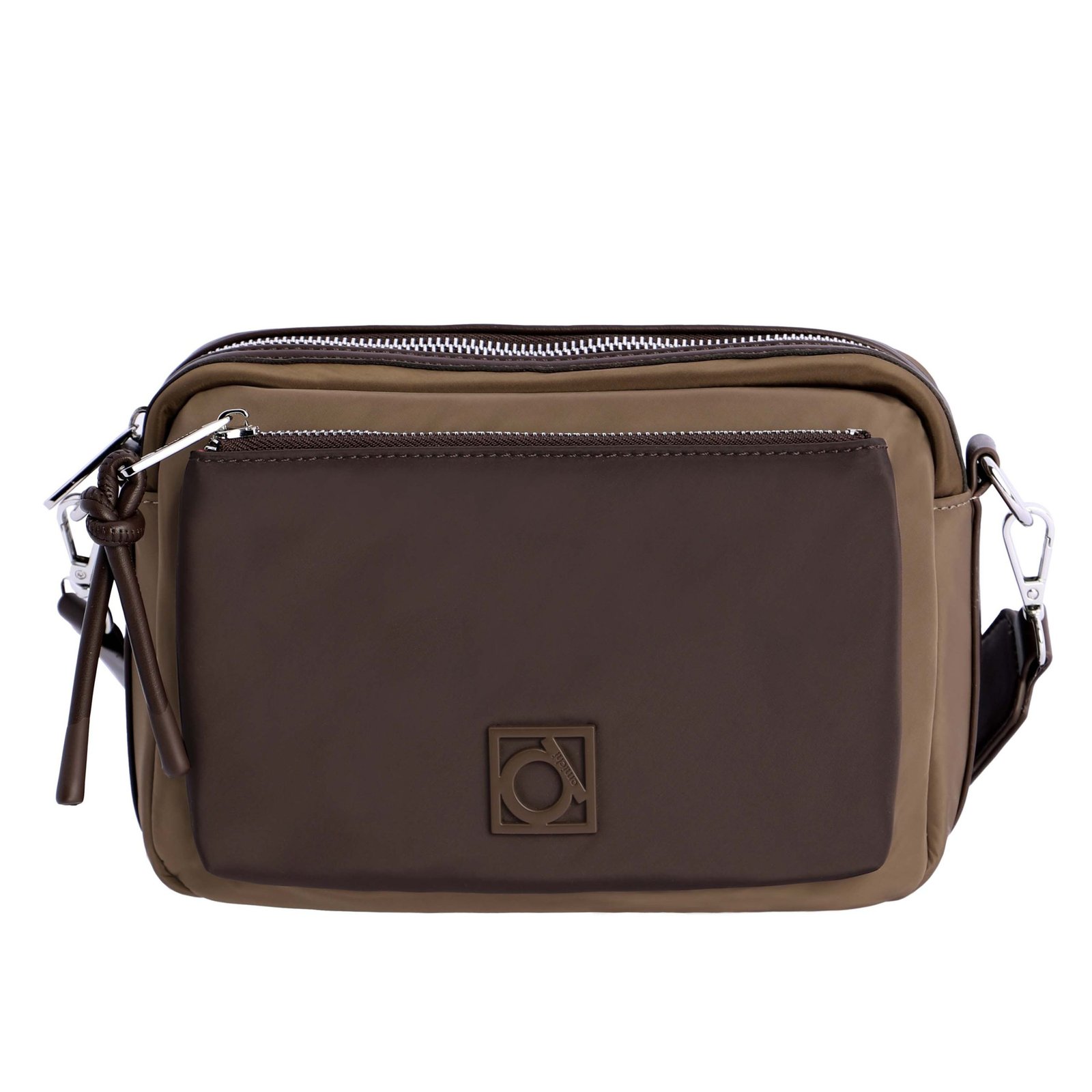 Bolso bandolera Amichi Petra · Marrón