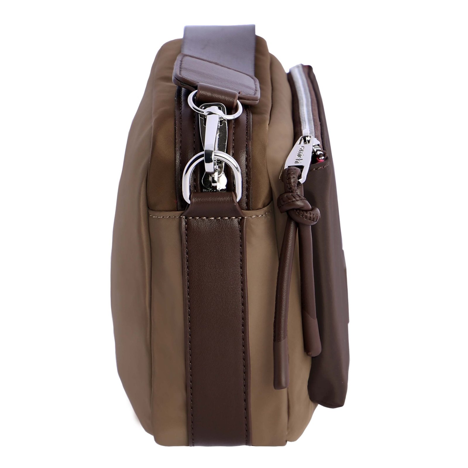 Bolso bandolera Amichi Petra · Marrón