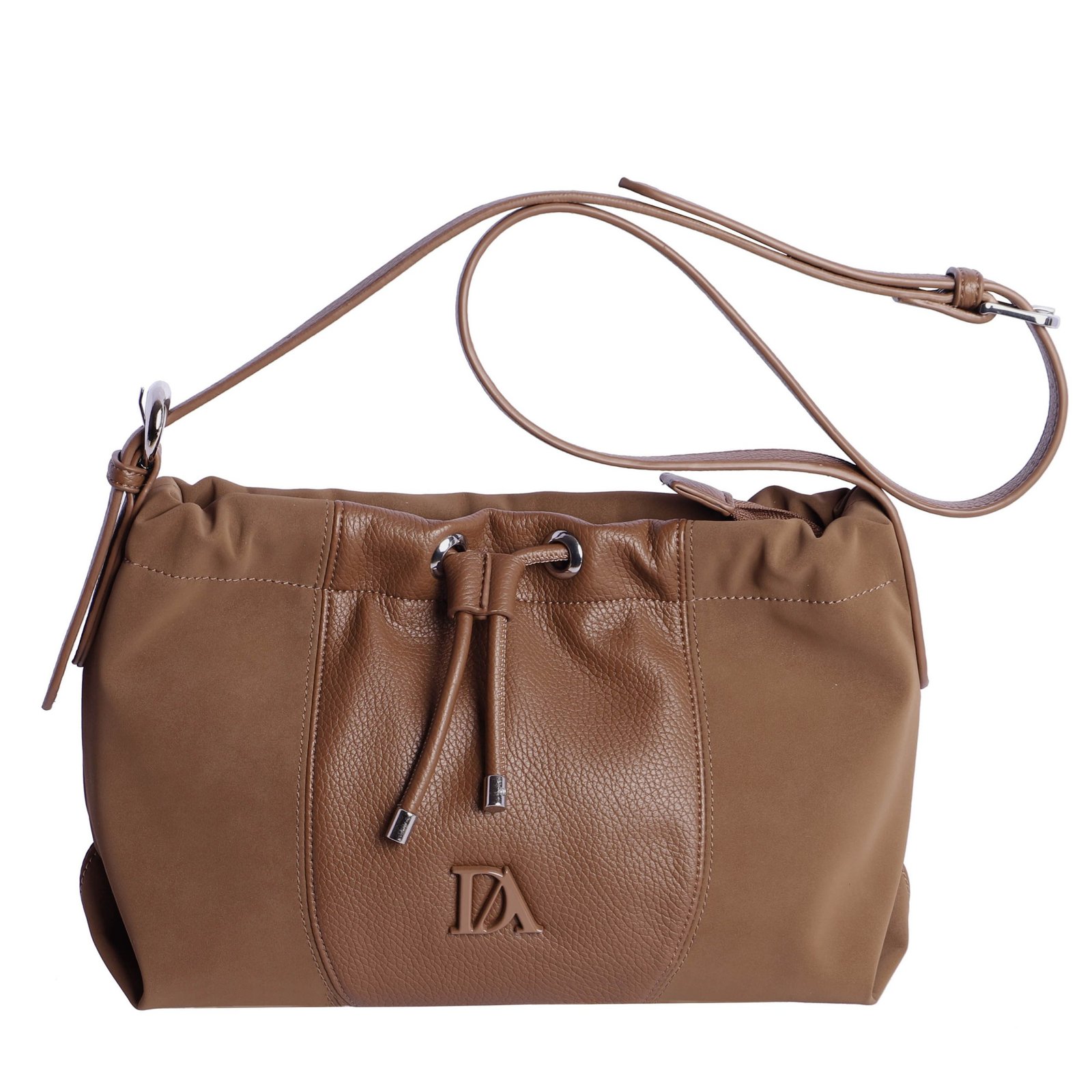 Bolso bandolera Don Algodon Azalea · Camel