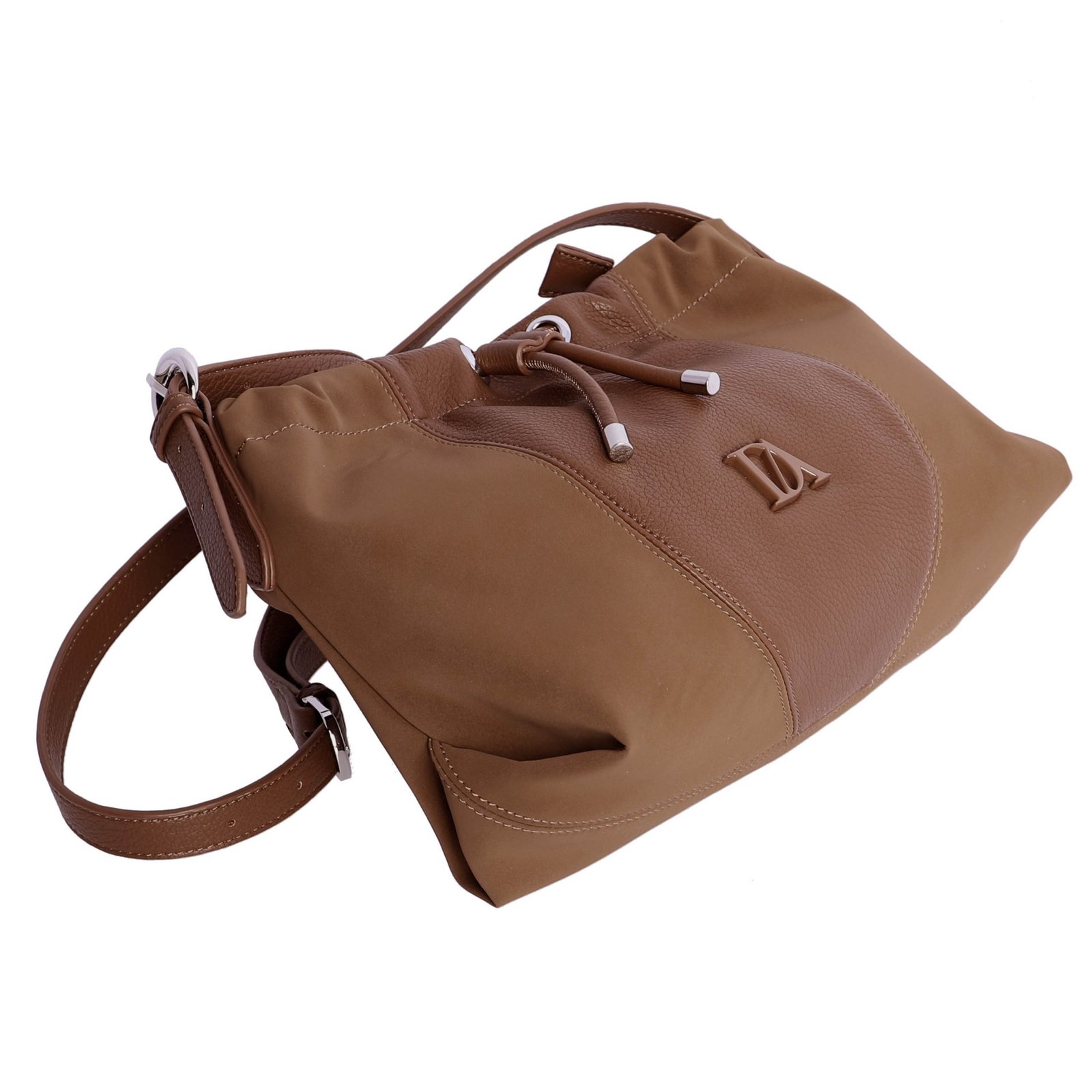 Bolso bandolera Don Algodon Azalea · Camel