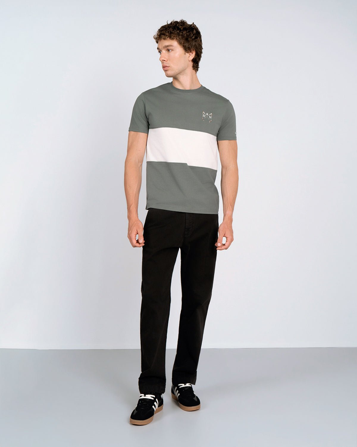Camiseta Chukker · Green Mosswood