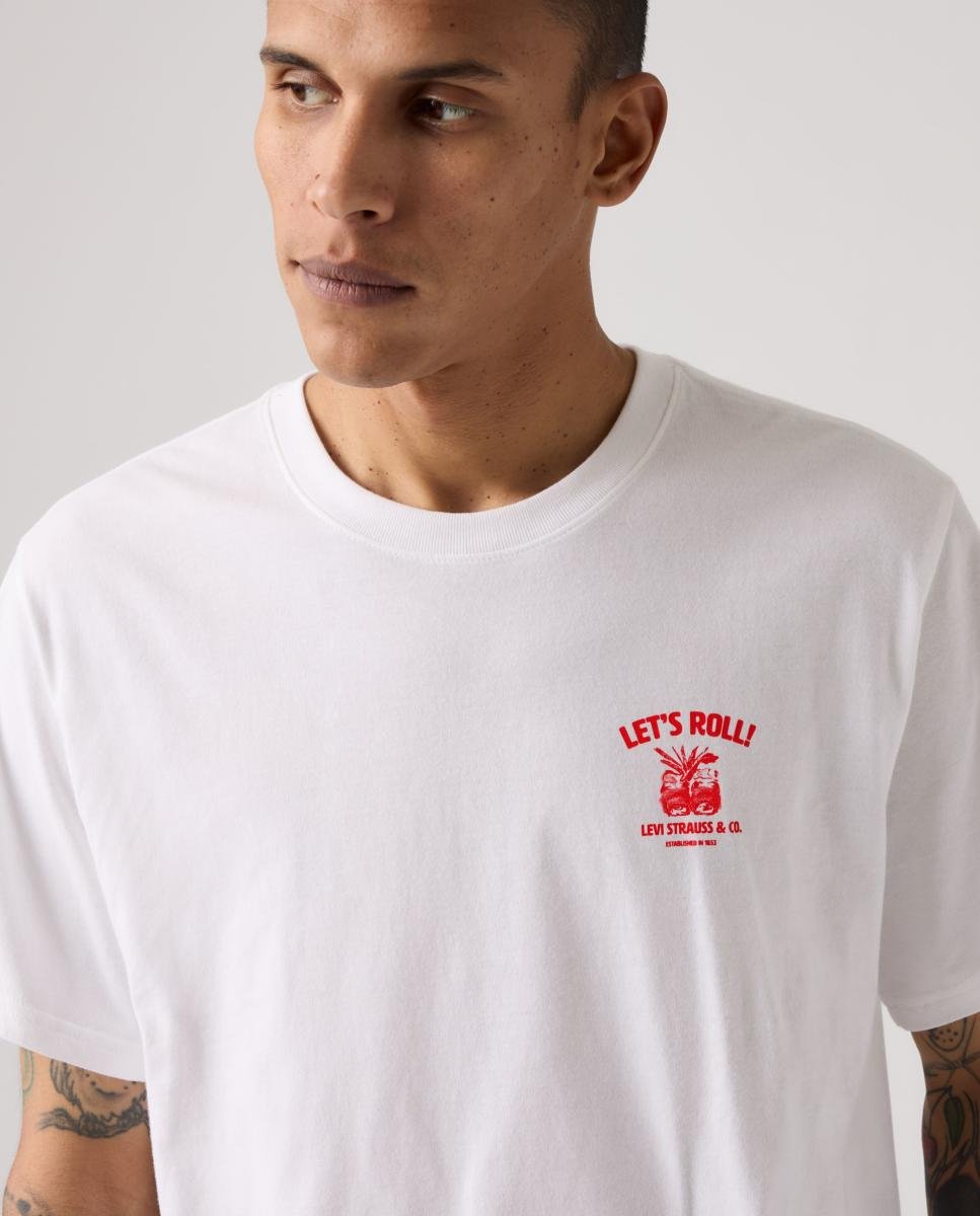 Camiseta de hombre manga corta - Blanco · Blanco