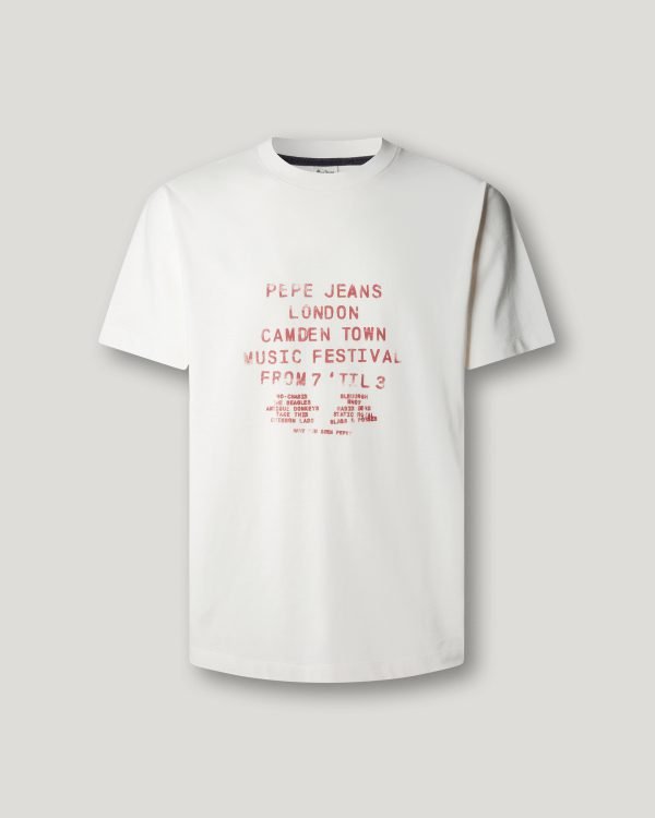 Camiseta gráfico estampado fit regular