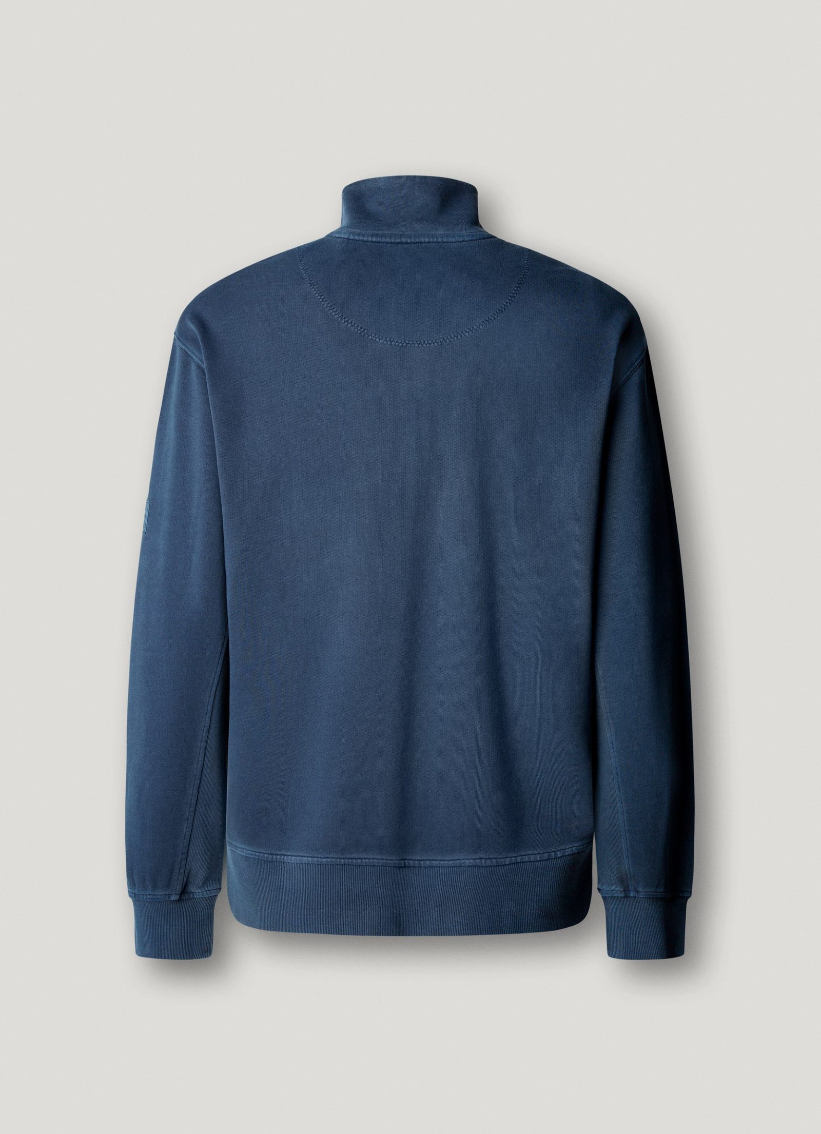 Sudadera cuello alto fit casual · Dulwich Blue