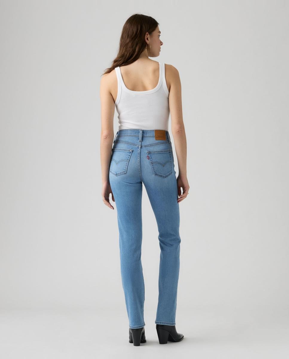 Vaquero pitillo 722 High Rise Slim - Azul · Azul
