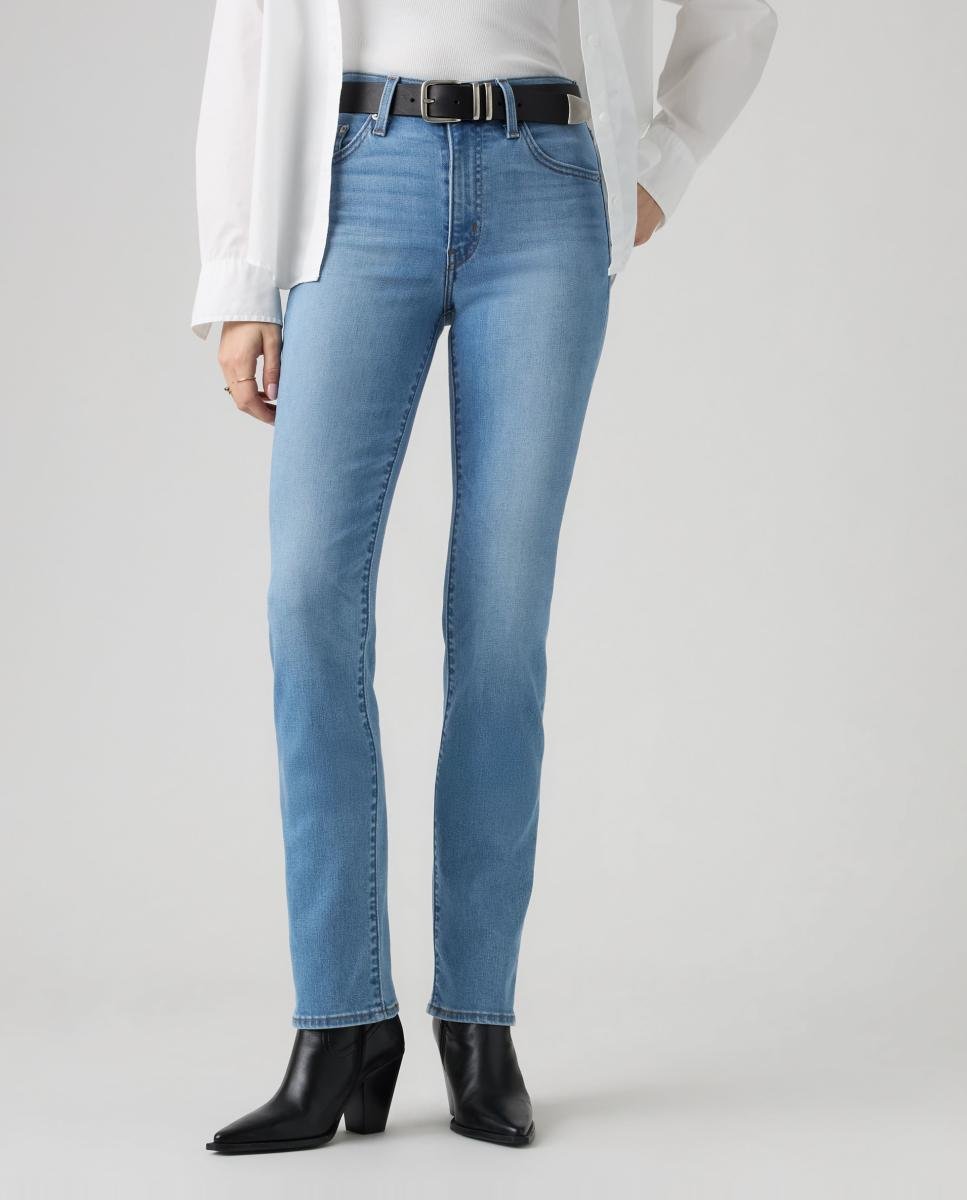 Vaquero pitillo 722 High Rise Slim - Azul · Azul