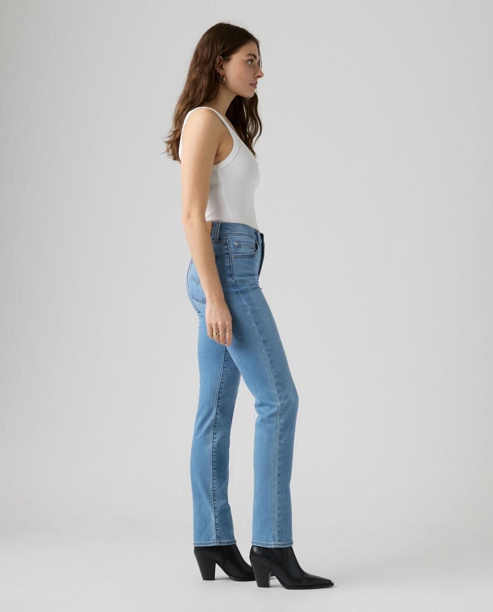 Vaquero pitillo 722 High Rise Slim - Azul · Azul